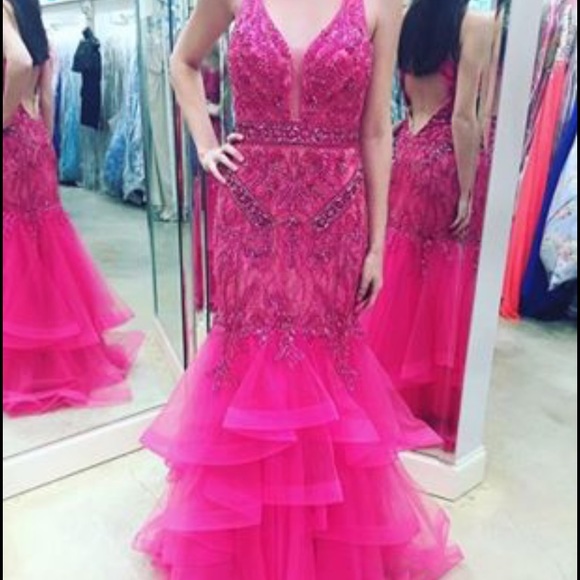 Jovani Dresses & Skirts - Fuchsia Jovani formal Jovani Dresses & Skirts - Fuchsia Jovani formal
